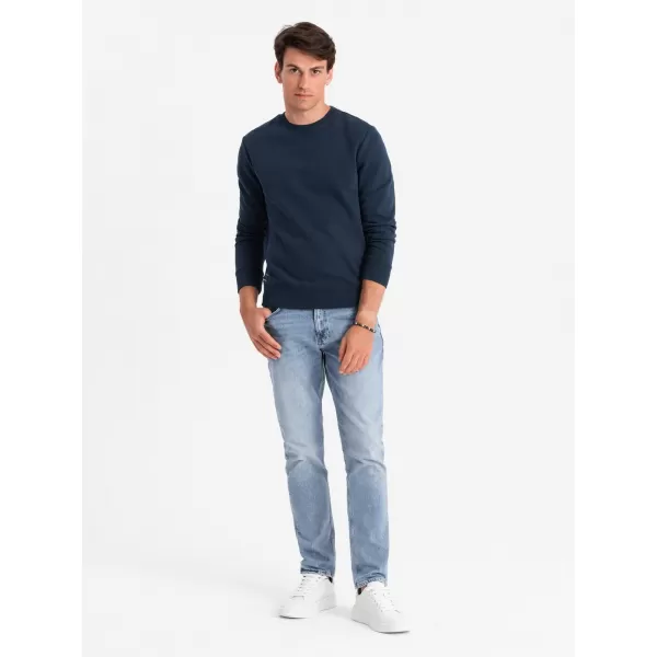  Herren Sweatshirt OMBRE OM-SSBN-0159 MARINEBLAU 