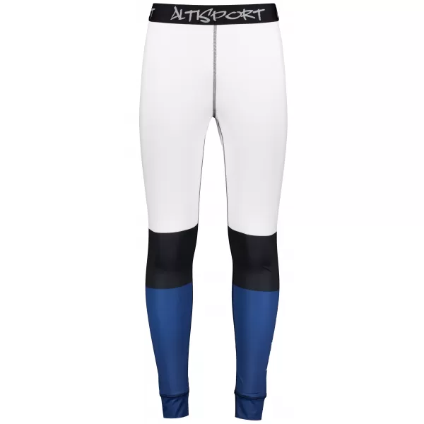  Die funktionelle Thermohosen für Männer Premium ALTISPORT VOJ/ALM051TER02 WEIß -BLAU 