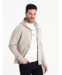 Herren -Sweatshirt OMBRE OM-SSBZ-0178 LEICHT BEIGE