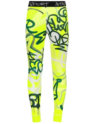 Die funktionelle Thermohosen für Männer Premium ALTISPORT VOJ/ALM054TER02 FLUO