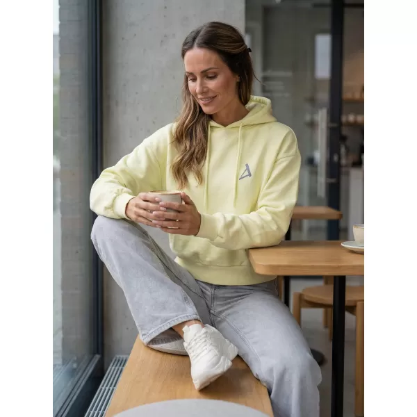  Frauen Sweatshirt aus Bio -Baumwolle ALTISPORT BYB/ALW002BY183 GELB 