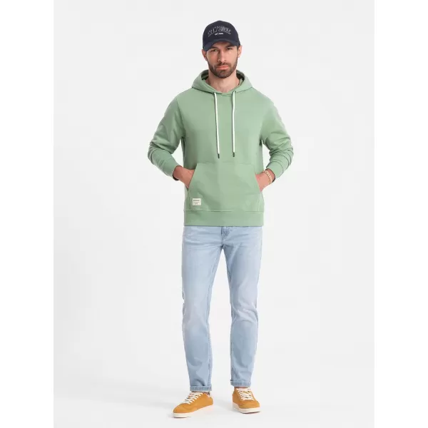  Herren Sweatshirt OMBRE OM-SSBN-0177 GRÜN 