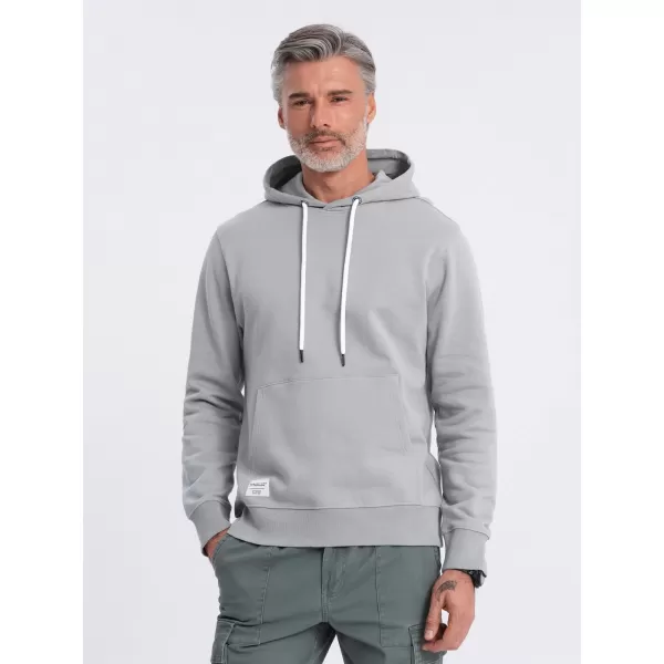  Herren -Sweatshirt OMBRE OM-SSBN-0177 GRAU 