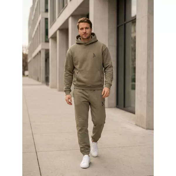  Herren -Sweatshirt ALTISPORT BYB/ALM002BY284 OLIVE 
