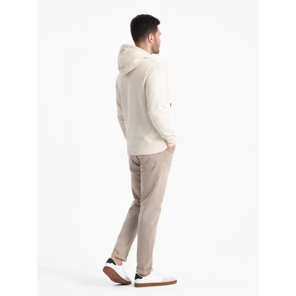  Herren -Sweatshirt OMBRE OM-SSBZ-0178 CREME 