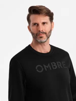 Herren -Sweatshirt OMBRE OM-SSPS-0181 SCHWARZ