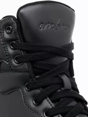 Herrenschuhe OMBRE OM-FOSH-0139 SCHWARZ