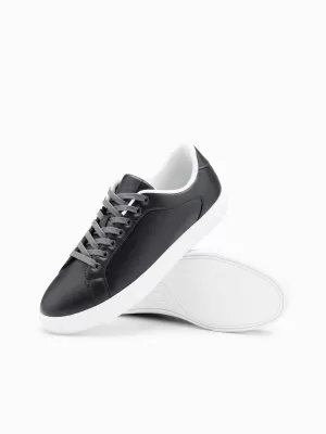 Herrenschuhe OMBRE OM-FOCS-0165 DUNKELGRAU