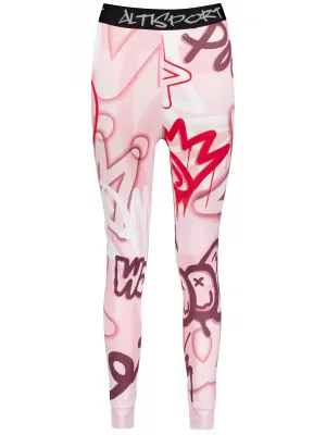Frauenfunktionelle Thermohosen Prämie ALTISPORT VOJ/ALW054TER02 ROSA