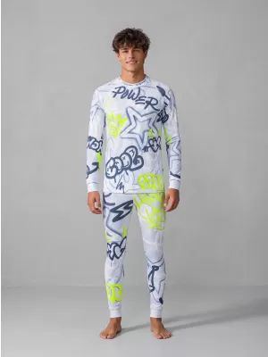 Die funktionelle Thermohosen für Männer Premium ALTISPORT VOJ/ALM054TER02 BLAU