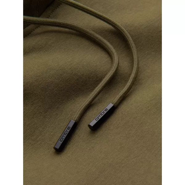  Herren Sweatshirt OMBRE OM-SSBN-0161 OLIVE 
