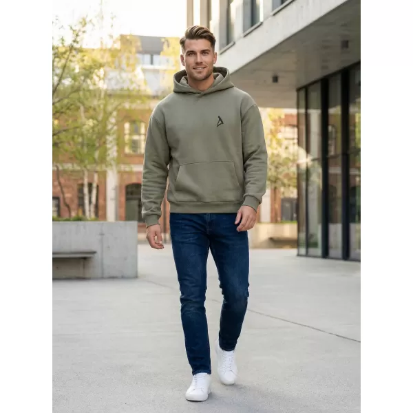  Herren -Sweatshirt ALTISPORT BYB/ALM002BY284 OLIVE 