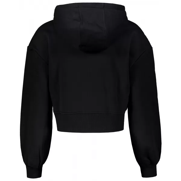  Kurzes übergroßes Sweatshirt von Frauen ALTISPORT BYB/ALW056BY237 SCHWARZ 