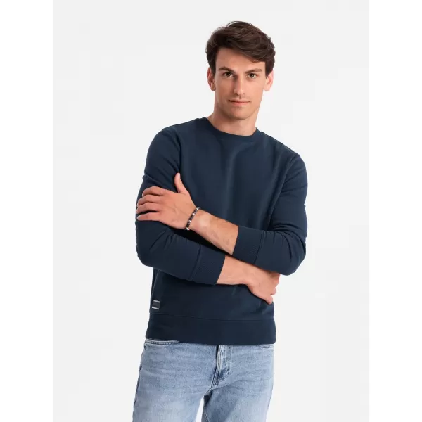  Herren Sweatshirt OMBRE OM-SSBN-0159 MARINEBLAU 