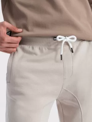 Herren -Traursanzüge OMBRE OM-PABS-0173 LEICHT BEIGE