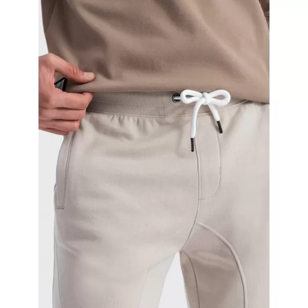  Herren -Traursanzüge OMBRE OM-PABS-0173 LEICHT BEIGE 