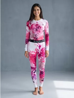 Frauenfunktionelle Thermohosen Prämie ALTISPORT VOJ/ALW055TER02 ROSA