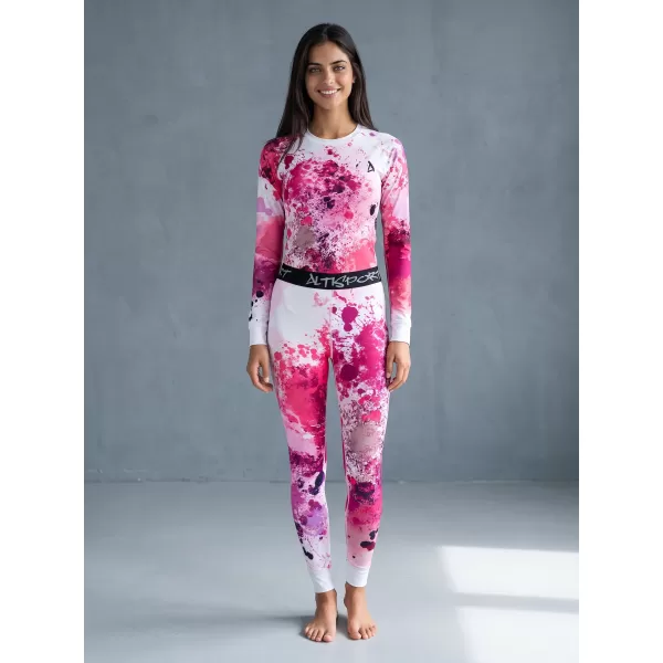  Frauenfunktionelle Thermohosen Prämie ALTISPORT VOJ/ALW055TER02 ROSA 