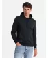 Herren -Sweatshirt OMBRE OM-SSBN-0161 SCHWARZ