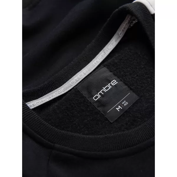 Herren -Sweatshirt OMBRE OM-SSNZ-22FW-003 SCHWARZ 