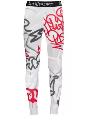 Die funktionelle Thermohosen für Männer Premium ALTISPORT VOJ/ALM054TER02 GRAU -RED