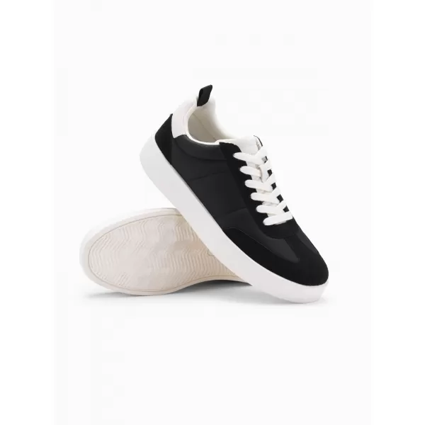  Herrenschuhe OMBRE OM-FOSL-0170 SCHWARZ 