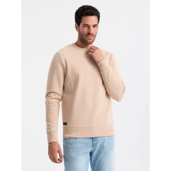  Herren -Sweatshirt OMBRE OM-SSBN-0159 BEIGE 