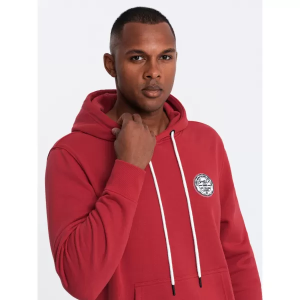 Herren Sweatshirt OMBRE OM-SSNZ-0144 ROT 