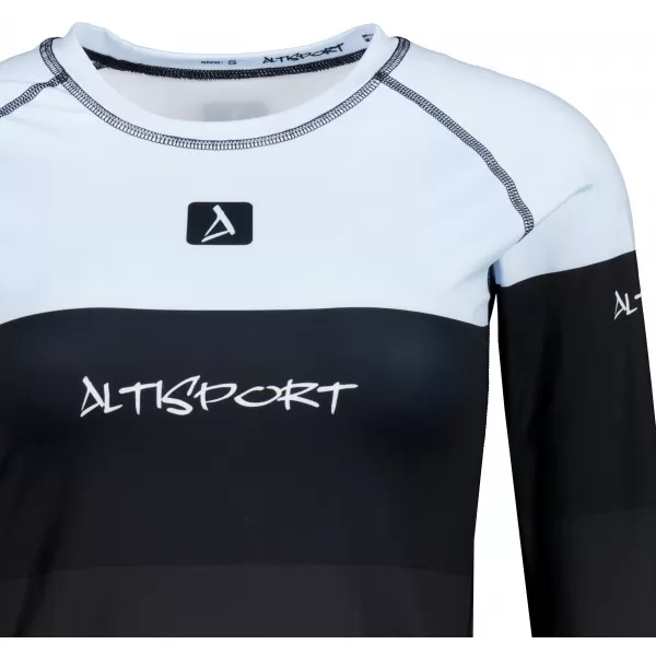  Frauenfunktionales Thermo -T -Shirt mit langen Ärmeln Premium ALTISPORT VOJ/ALW051TER01 HIMMLISCH BLAU 