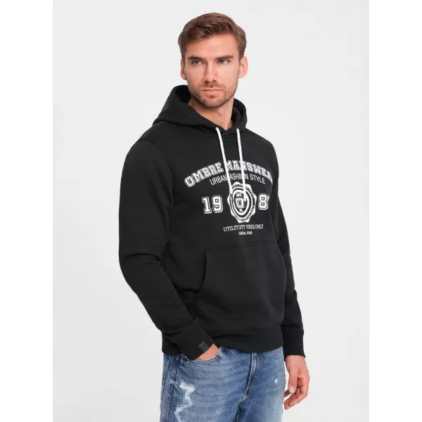  Herren Sweatshirt OMBRE OM-SSPS-0143 SCHWARZ 