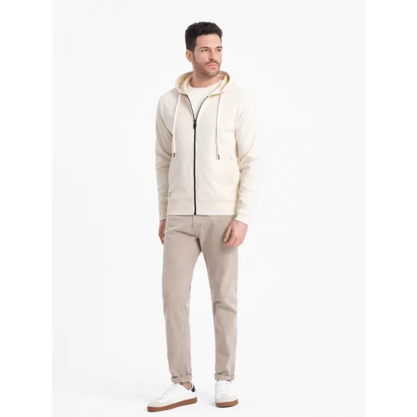  Herren -Sweatshirt OMBRE OM-SSBZ-0178 CREME 