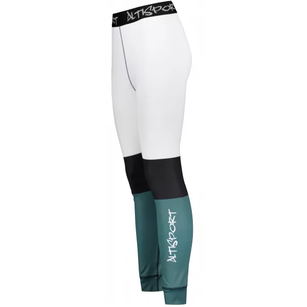  Frauenfunktionelle Thermohosen Prämie ALTISPORT VOJ/ALW051TER02 WEIß -GREEN 
