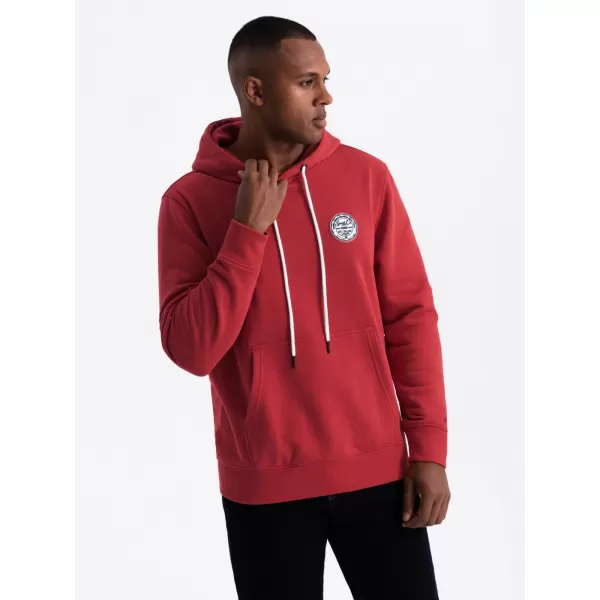  Herren Sweatshirt OMBRE OM-SSNZ-0144 ROT 