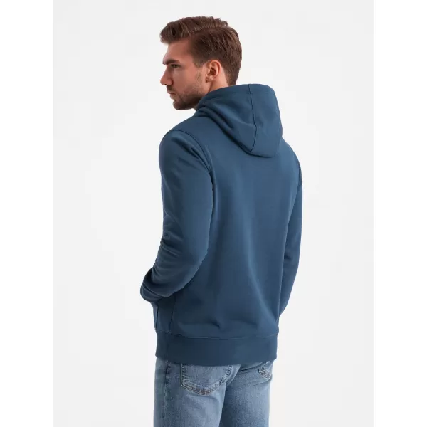  Herren -Sweatshirt OMBRE OM-SSPS-0143 MARINEBLAU 