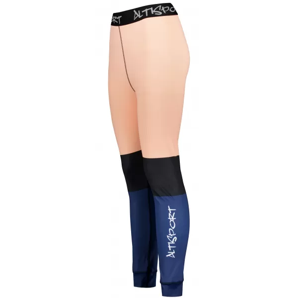  Frauenfunktionelle Thermohosen Prämie ALTISPORT VOJ/ALW051TER02 ORANGE/BLAU 