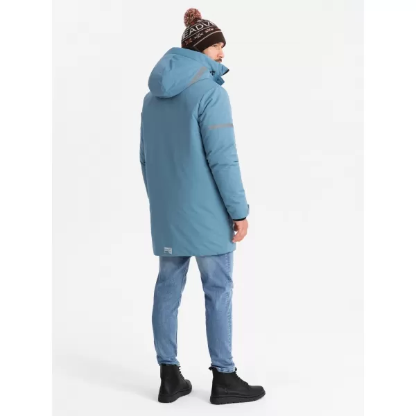  Jacke OMBRE OM-JALJ-0169 BLAU 