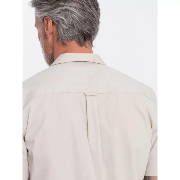  Hemd OMBRE OM-SHSS-0168 CREME 
