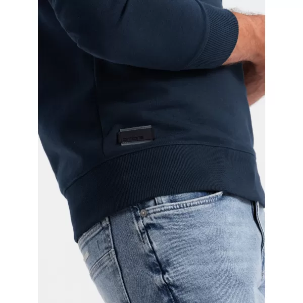  Herren Sweatshirt OMBRE OM-SSBN-0159 MARINEBLAU 