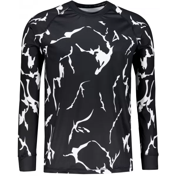  Funktionaler Term T -Shirt von Männern mit Langarmprämie ALTISPORT VOJ/ALM052TER01 SCHWARZ 