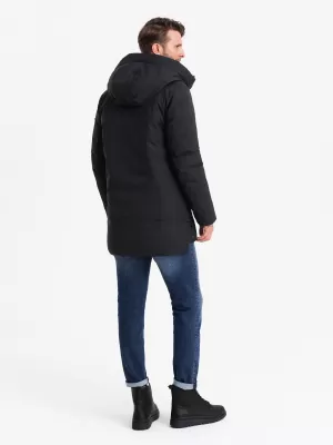 Jacke OMBRE OM-JALJ-0202 SCHWARZ
