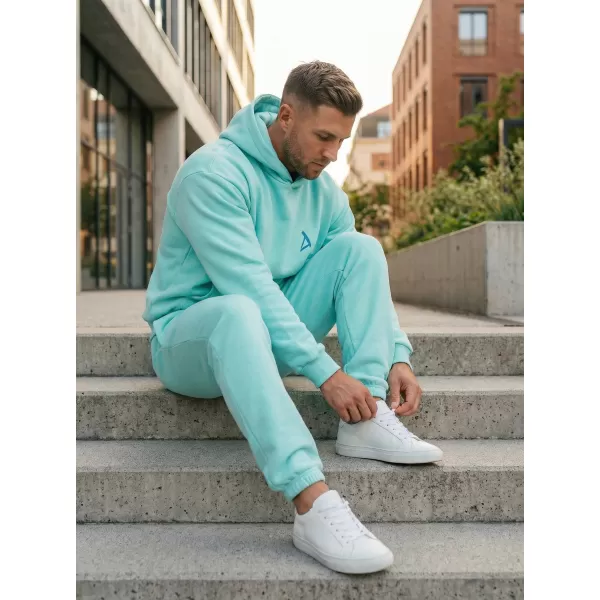  Herren Sweatshirt ALTISPORT BYB/ALM002BY284 TÜRKIS 
