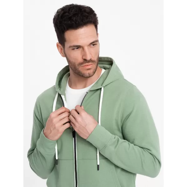  Herren -Sweatshirt OMBRE OM-SSBZ-0178 GRÜN 