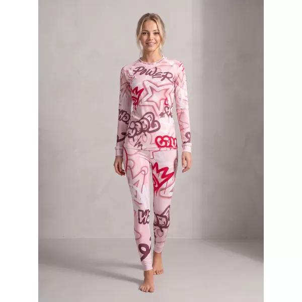  Frauenfunktionelle Thermohosen Prämie ALTISPORT VOJ/ALW054TER02 ROSA 