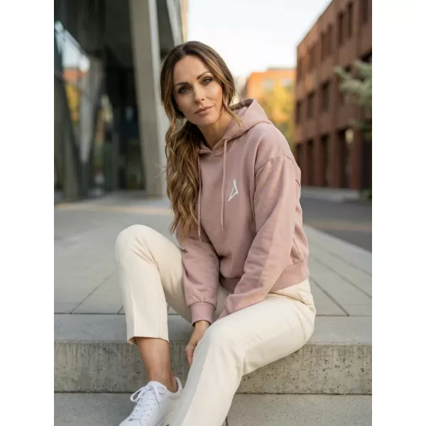  Frauen Sweatshirt aus Bio -Baumwolle ALTISPORT BYB/ALW002BY183 ALT -PINK 
