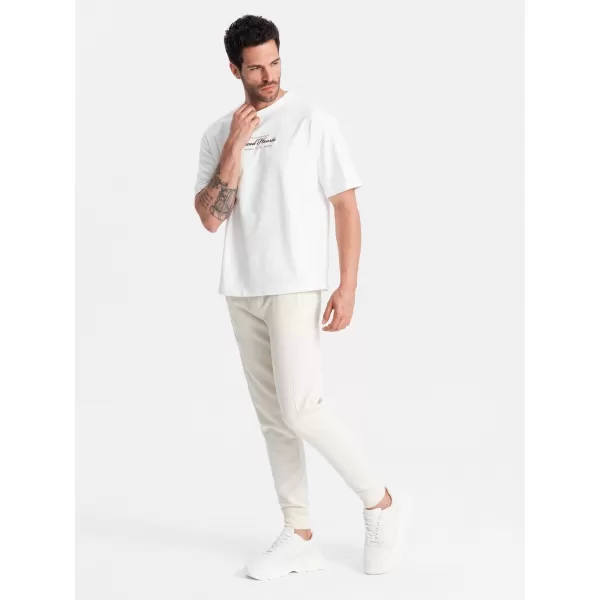  Herren -Traursanzüge OMBRE OM-PABS-0174 CREME 