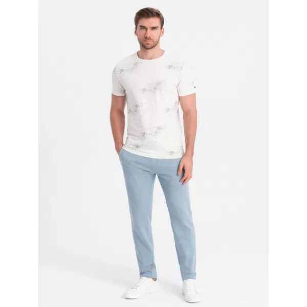  Herren -Traursanzüge OMBRE OM-PABS-0206 HELLBLAU 