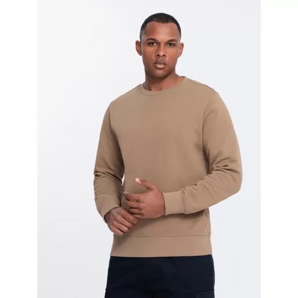  Herren -Sweatshirt OMBRE OM-SSBN-0175 BRAUN 