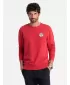 Herren Sweatshirt OMBRE OM-SSNZ-0134 ROT