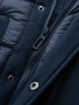 Jacke OMBRE OM-JALJ-0165 MARINEBLAU