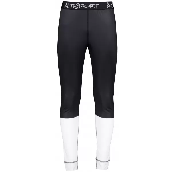  Die funktionelle Thermohosen für Männer Premium ALTISPORT VOJ/ALM051TER02 SCHWARZ UND WEIß 